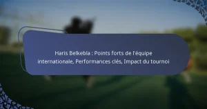 Haris Belkebla : Points forts de l’équipe internationale, Performances clés, Impact du tournoi